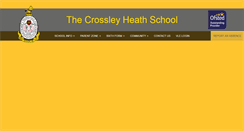 Desktop Screenshot of crossleyheath.org.uk